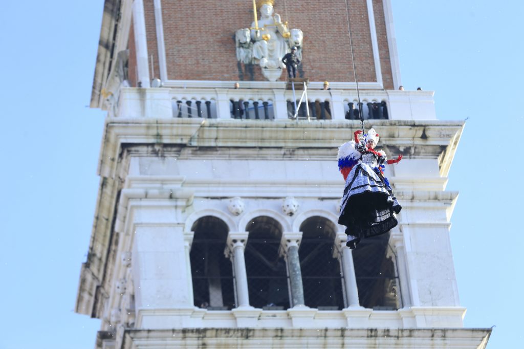 Carnevale di Venezia, Volo dell'Angelo