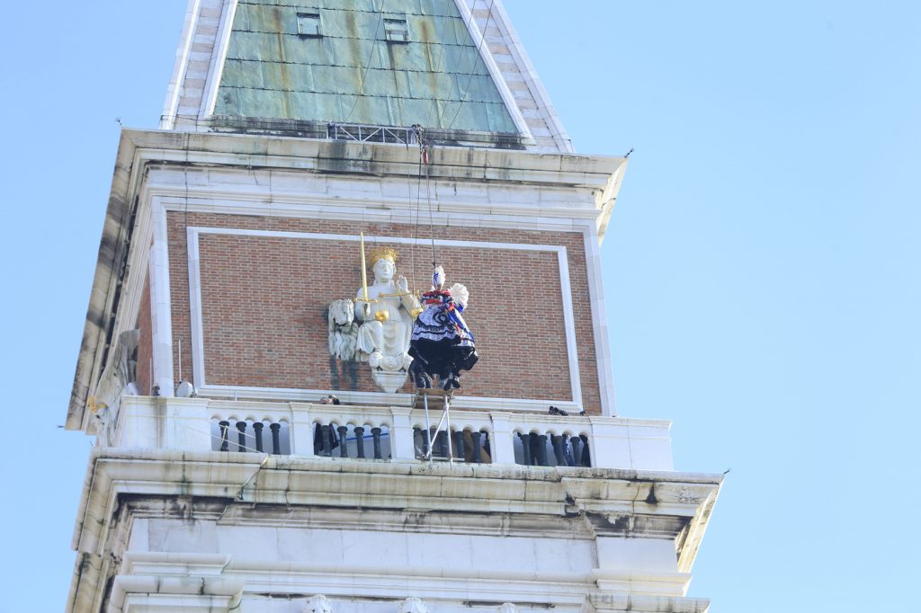 Carnevale di Venezia, Volo dell'Angelo
