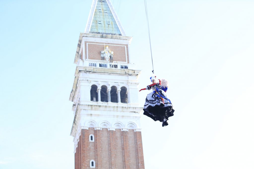Carnevale di Venezia, Volo dell'Angelo