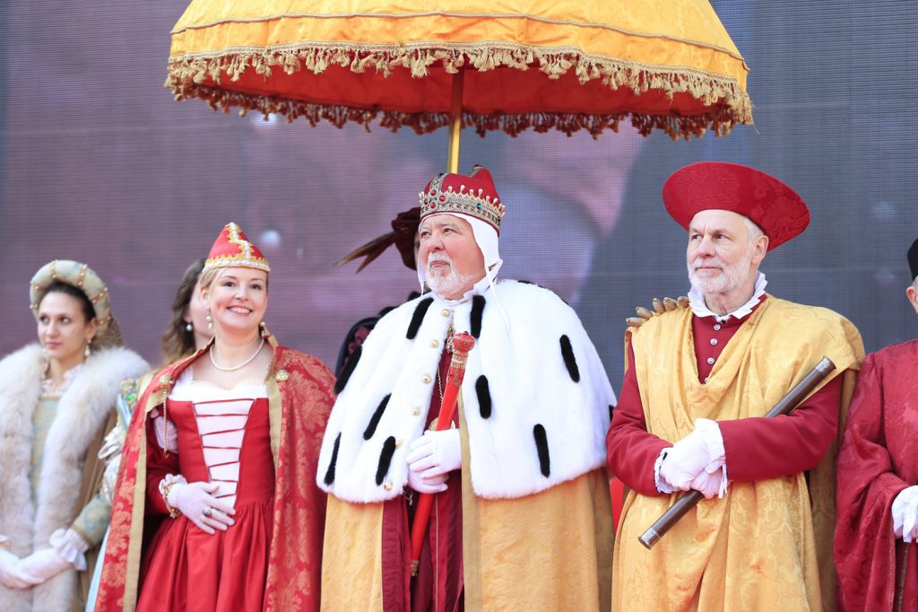 Carnevale di Venezia, Volo dell'Angelo