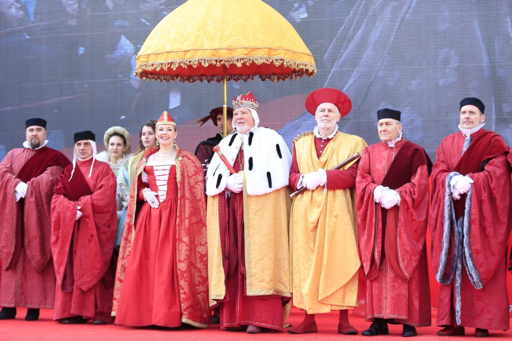 Carnevale di Venezia, Volo dell'Angelo