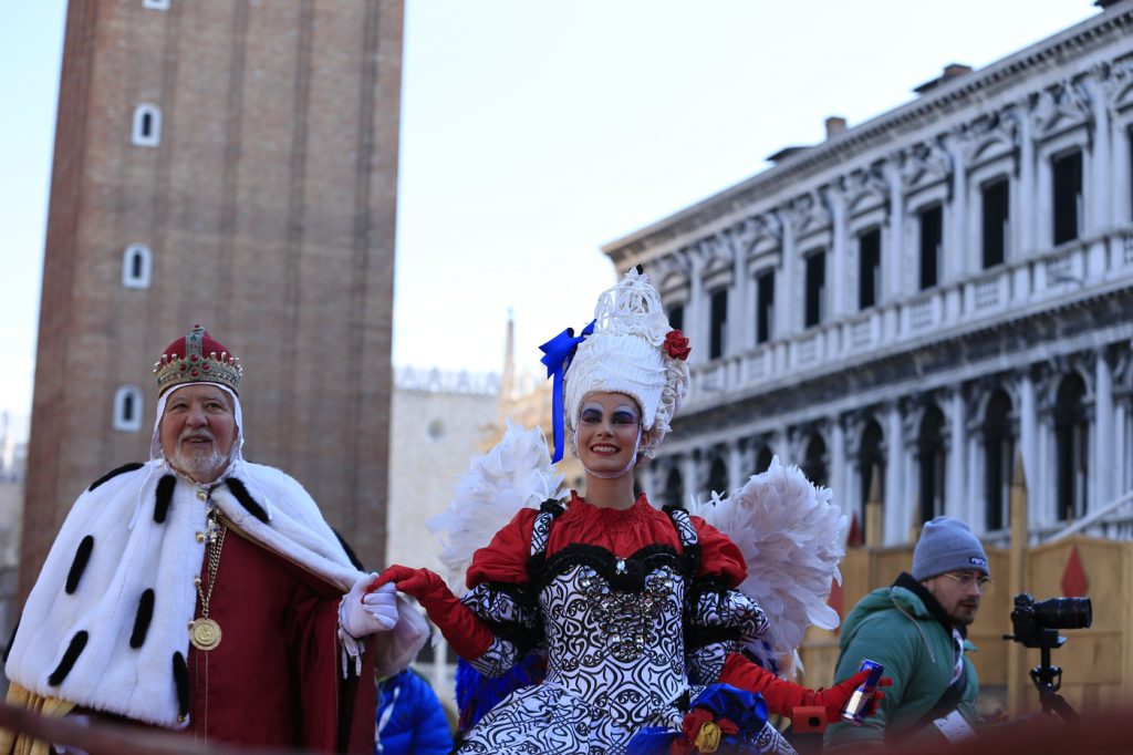 Carnevale di Venezia, Volo dell'Angelo