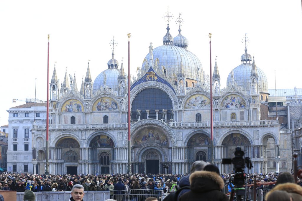 Carnevale di Venezia, Volo dell'Angelo