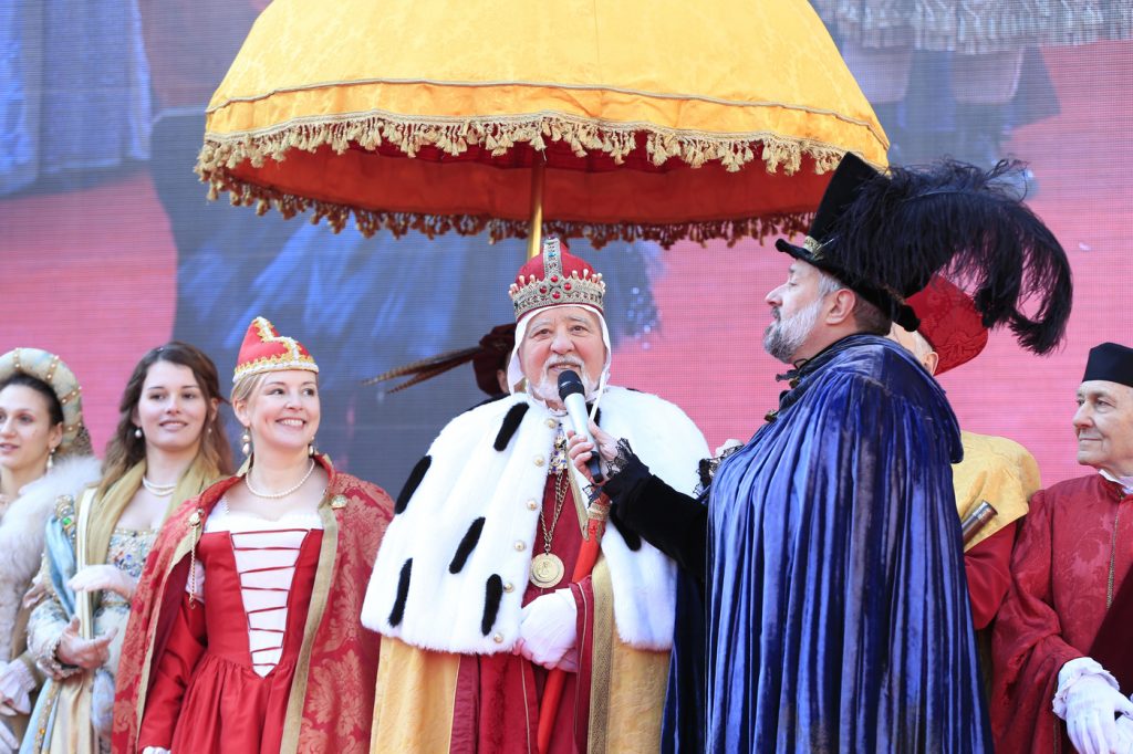 Carnevale di Venezia, Volo dell'Angelo