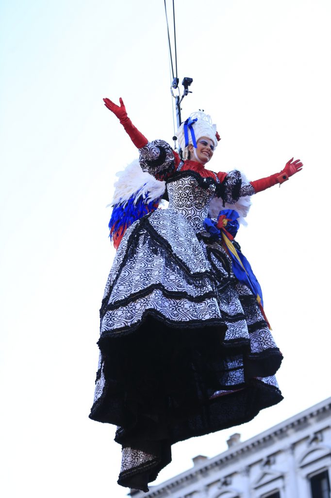 Carnevale di Venezia, Volo dell'Angelo