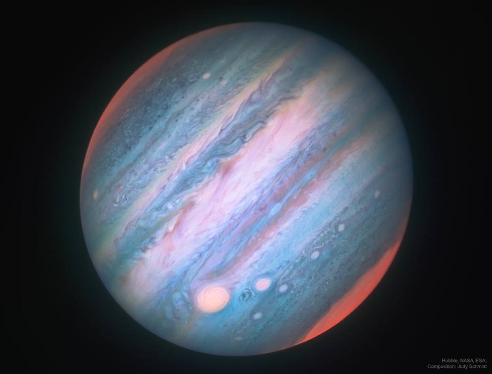 Giove, immagine Hubble