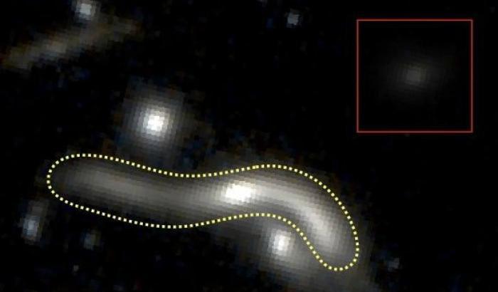 La galassia eMACSJ1341-QG-1