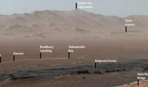 La vista dal crinale Vera Rubin