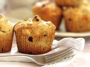 Muffin con uvetta