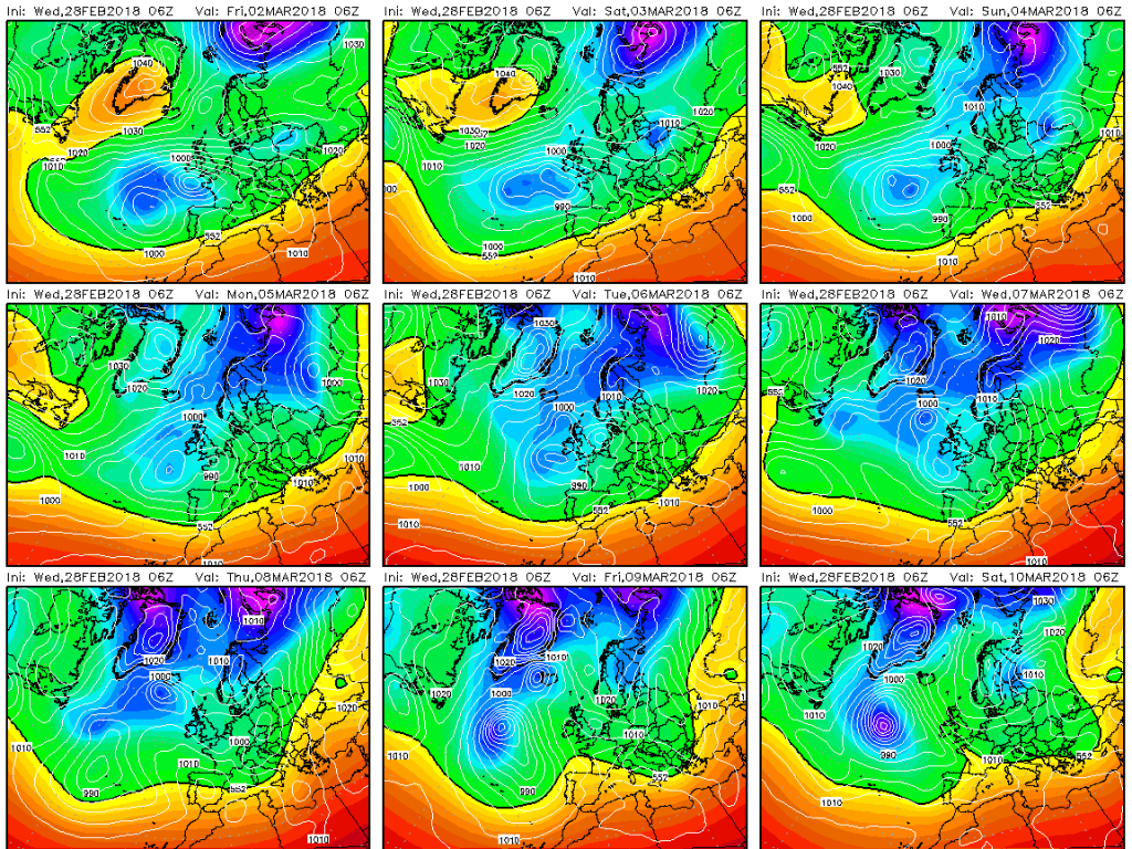 Previsioni Meteo Marzo 2018
