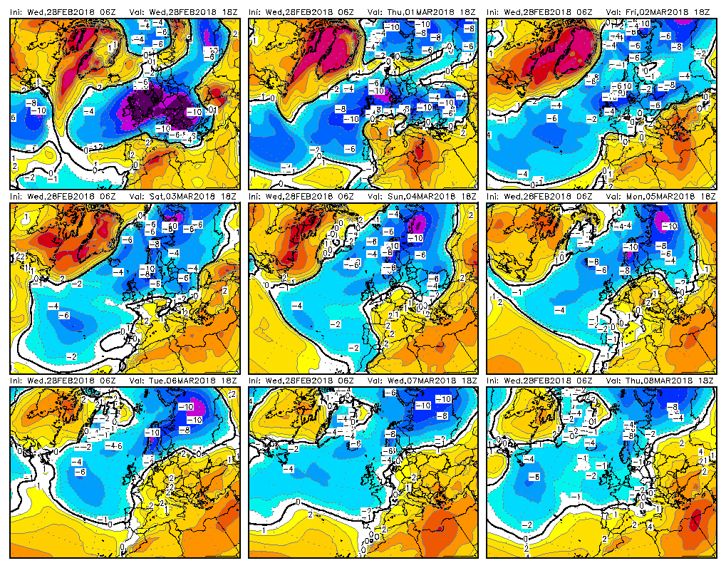 Previsioni Meteo Marzo 2018