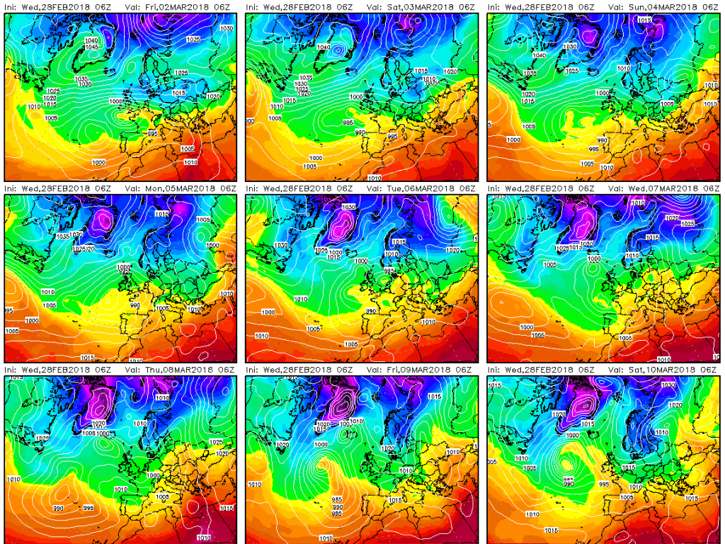 Previsioni Meteo Marzo 2018