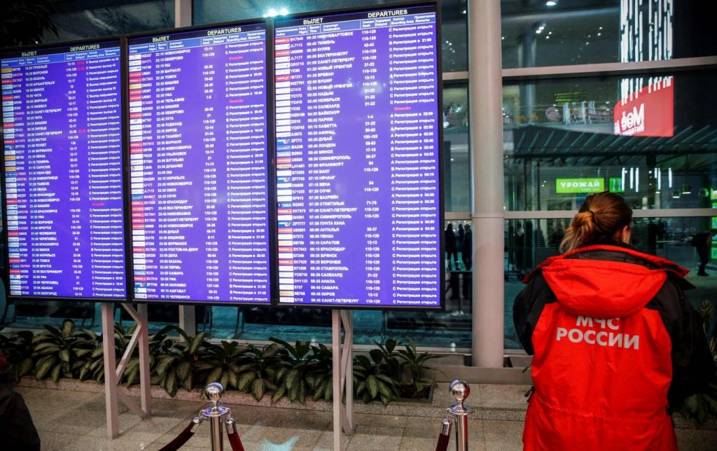 Russia incidente aereo
