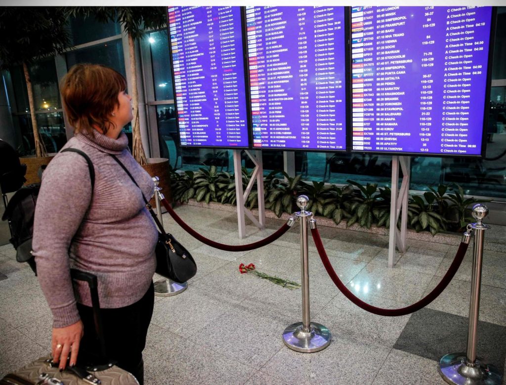Russia incidente aereo