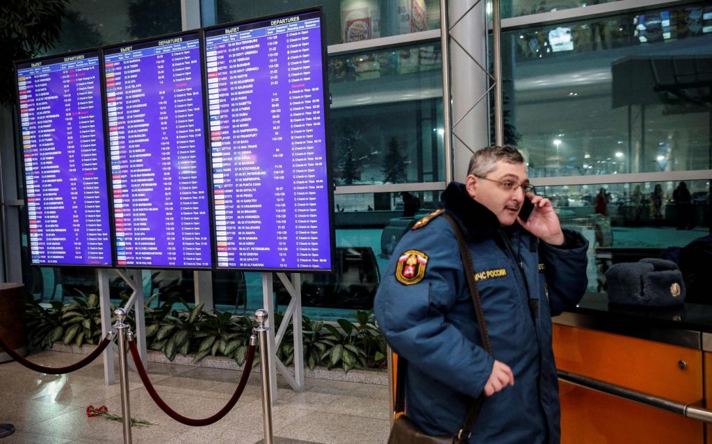 Russia incidente aereo