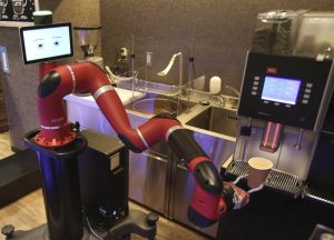 Sawyer, robot barista di Tokyo