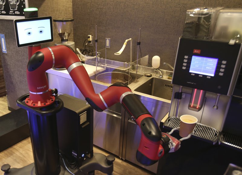Sawyer, robot barista di Tokyo