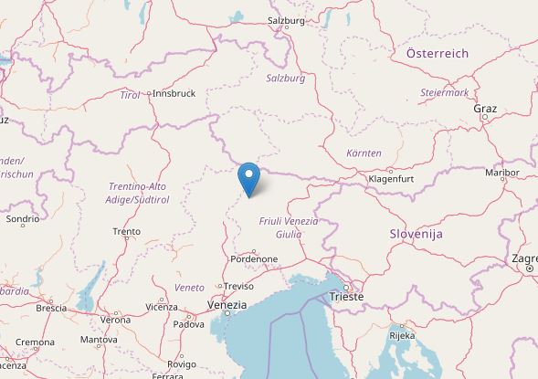 Terremoto Friuli veneto trentino alto adige