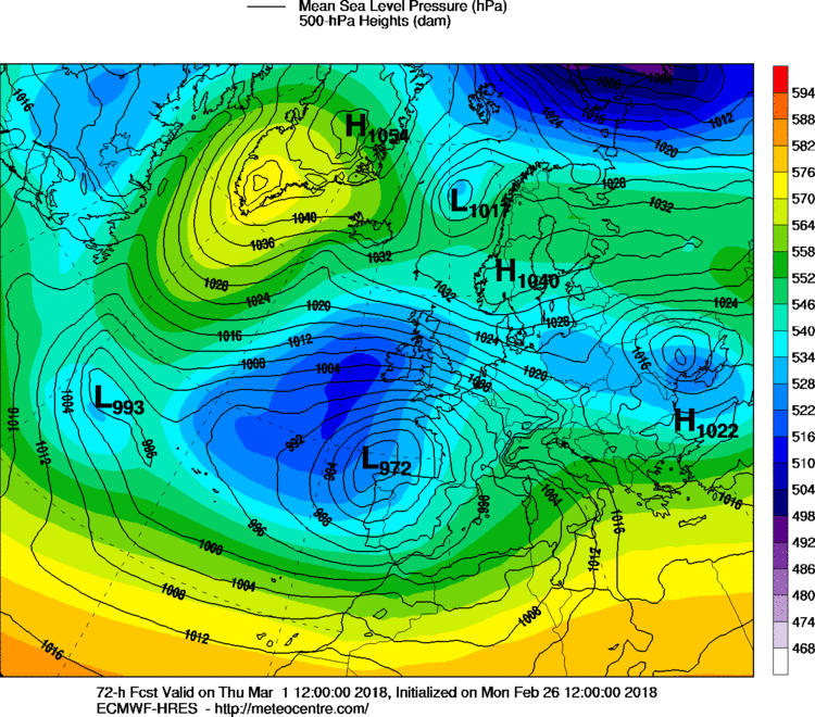 allerta meteo giovedì 1 marzo 2018