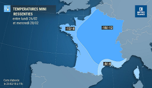allerta meteo Francia gelo