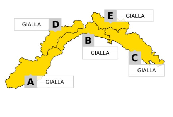 allerta meteo Liguria