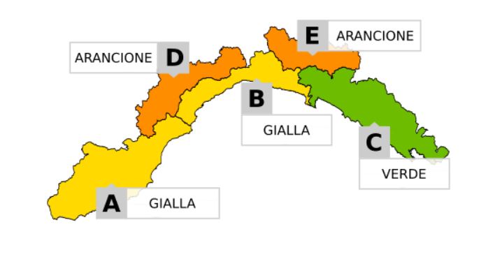 allerta meteo Liguria