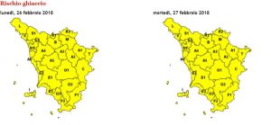 allerta meteo Toscana