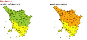 allerta meteo Toscana