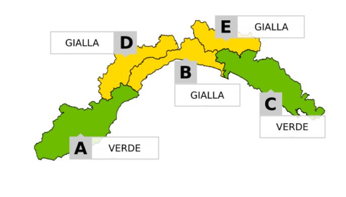 allerta meteo Liguria