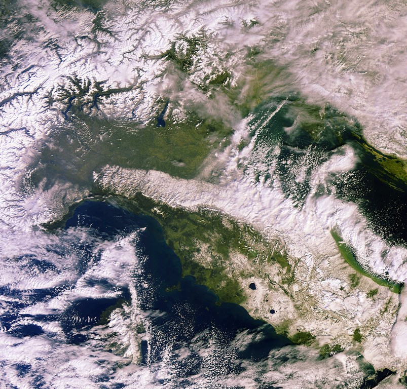 burian italia 27 febbraio 2018 neve italy