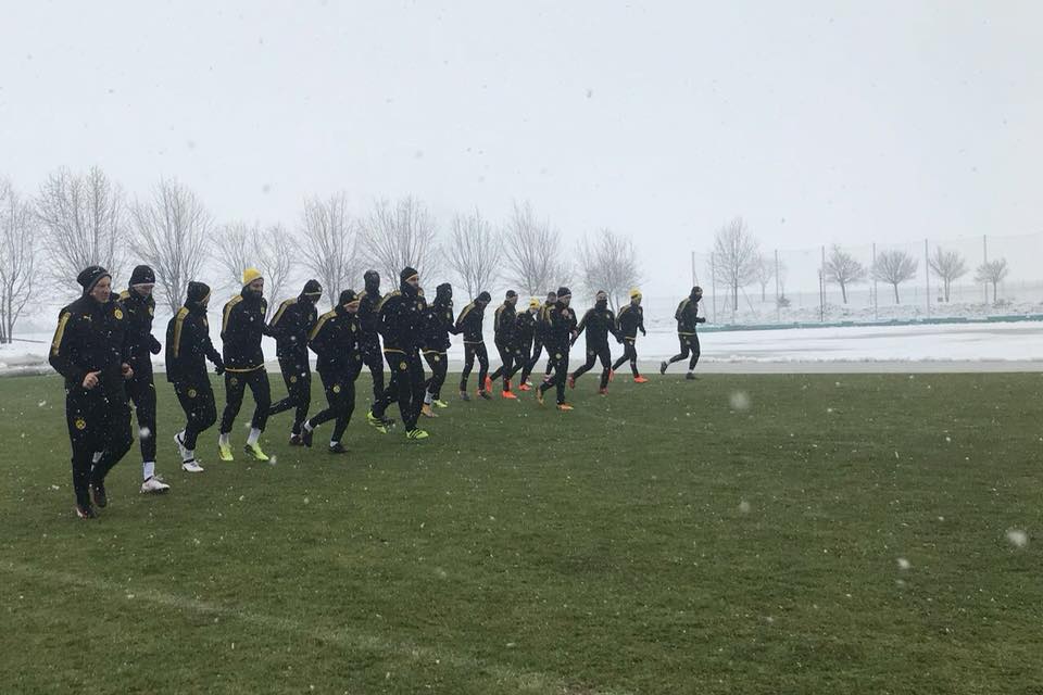 europa league atalanta borussia dortmund neve (1)