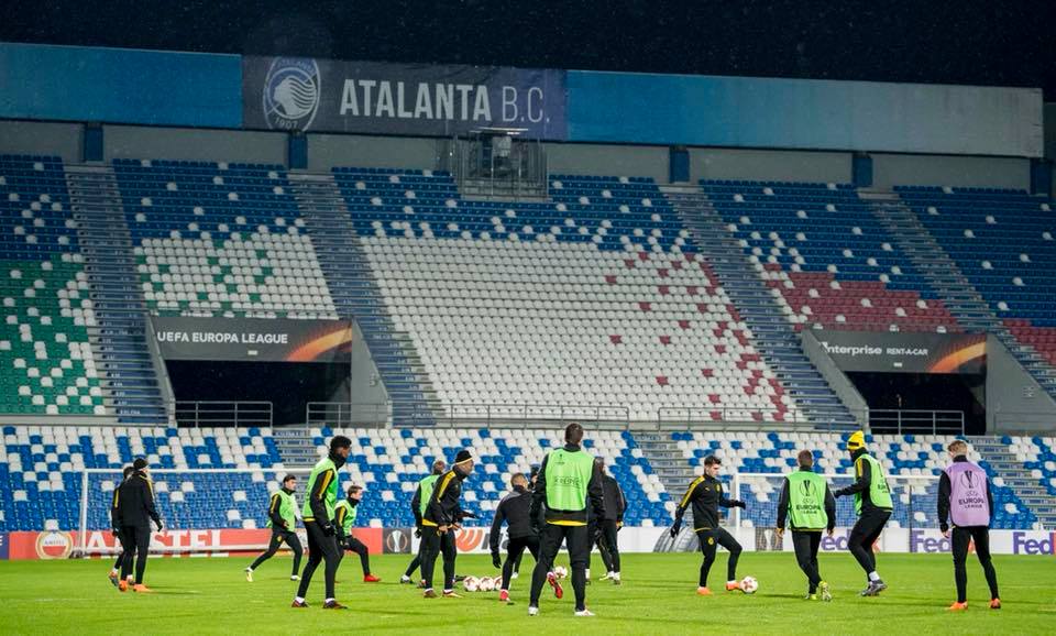 europa league atalanta borussia dortmund neve (1)