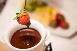 fonduta di cioccolato