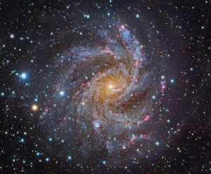 galassia fuochi d'artificio NGC 6946