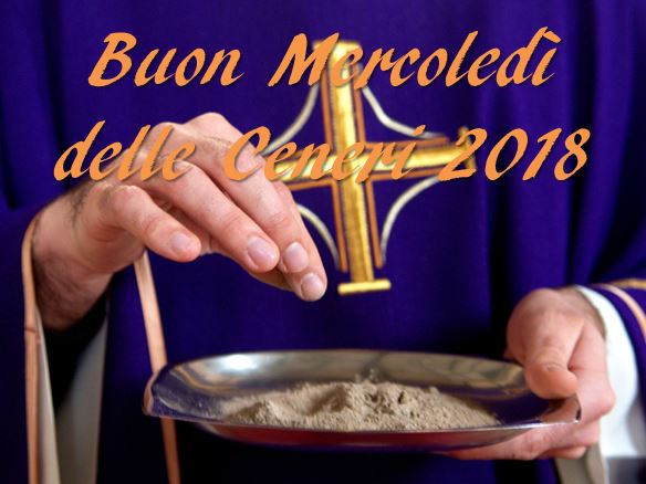 immagini auguri buon mercoledì delle ceneri 2018