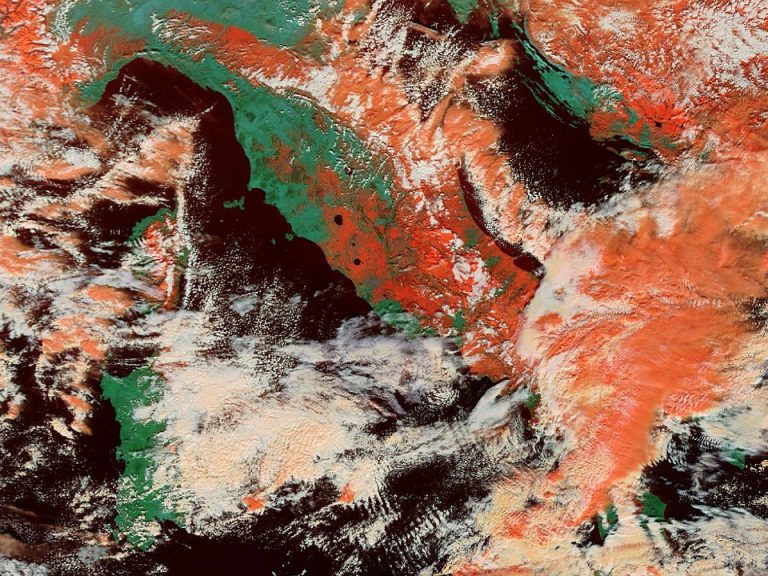meteo italia burian immagini satellite nasa