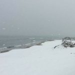 Burian, incredibile bis della NEVE sulla spiaggia di Metaponto: qui dove non nevicava mai, adesso sembra una routine [FOTO LIVE]