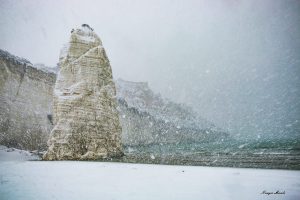 neve vieste burian Pizzomunno