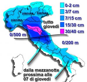 previsioni meteo 1 marzo 2018