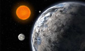 super-Terre e stella GJ 9827 costellazione dei Pesci