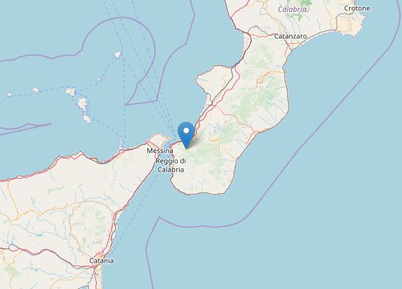 terremoto Calabria Sicilia