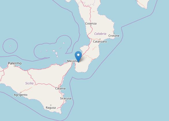 terremoto Calabria Sicilia