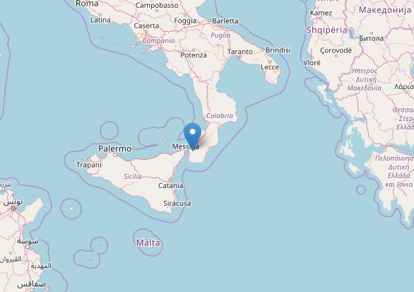 terremoto Calabria Sicilia