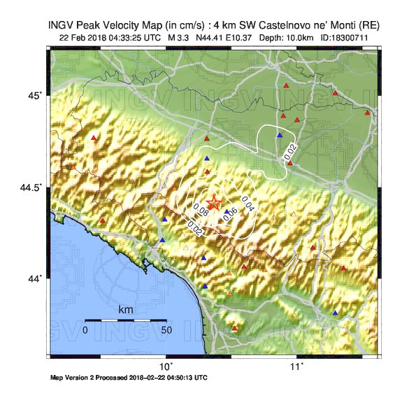 terremoto Castelnovo ne' Monti