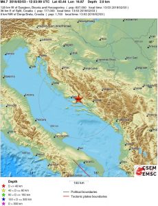 terremoto croazia