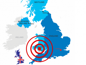 terremoto galles swansea cardiff