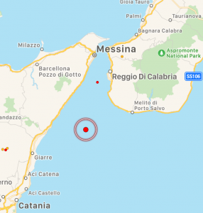 terremoto stretto di messina