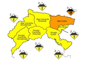 valanghe friuli venezia giulia