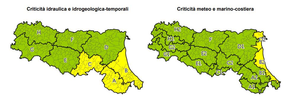 Allerta Meteo Emilia-Romagna