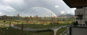 Doppio arcobaleno a Casalecchio di Reno
